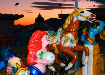 The mermaid and the horse