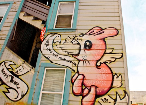 There goes the neighbourhood