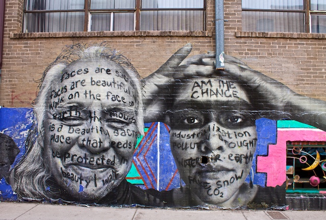 Faces are sacred, faces are beautiful